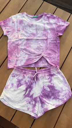 Batikovaný set benetton xl, benetton,146