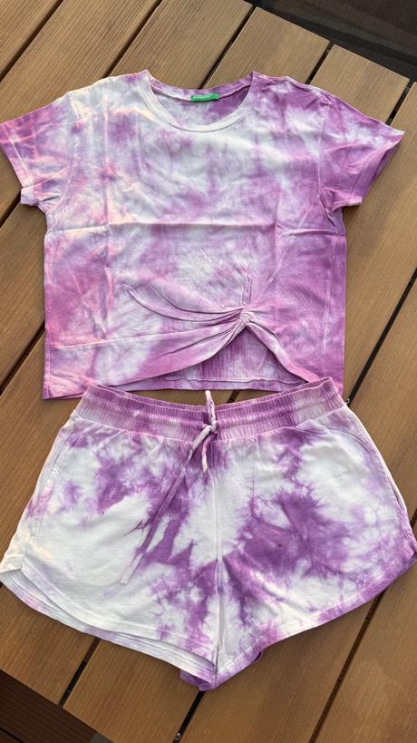 Batikovaný set benetton xl, benetton,146