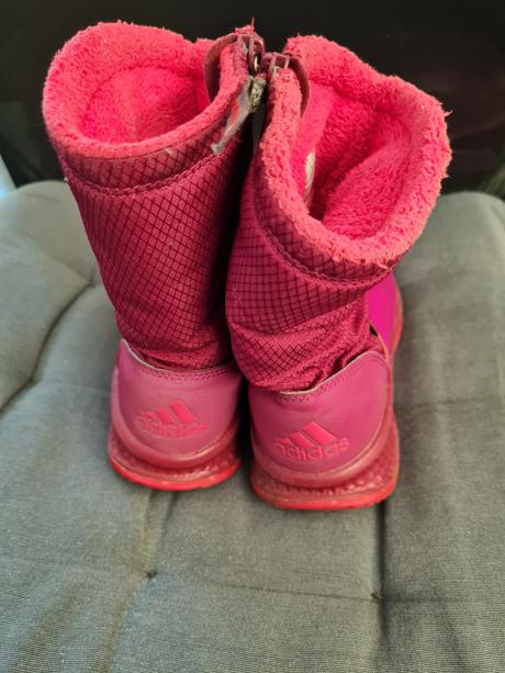 Zimné dievčenské čižmy adidas, adidas,33