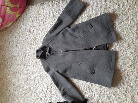 Elegantný kabát zara, zara,s