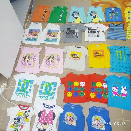 Krásne tričká s motívmi, nosené iba mojími dvojičk, 92