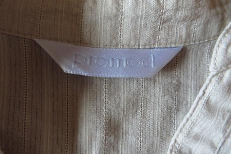 2x predĺžená blúzka - veľ.40 - m/l - čierna+béžová, promod,40