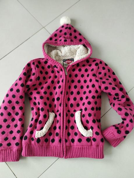 Svetrík s kožušinkou, lee cooper,140