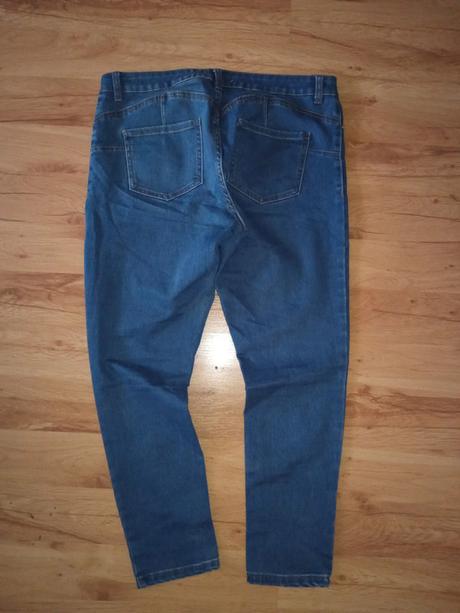 Super elasticke skinny, c. 46, denim,46