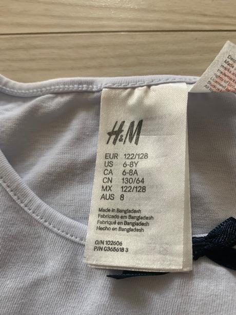 Pyžamo, h&m,122