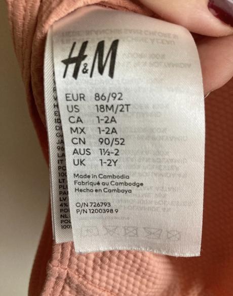 H&m plavky 86/92, h&m,86