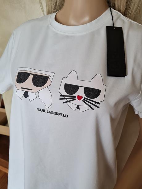 Karl lagerfeld tricko, l / m