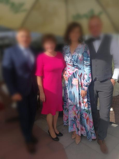 Maxi kvetovane saty, m