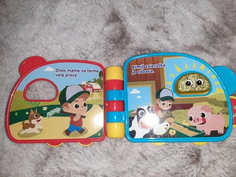 Knižka u nás na farme v tech,