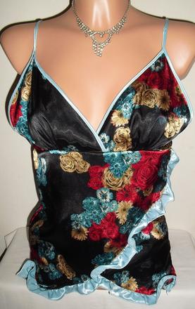 Ruzickovy satenovy elegantny topik, s