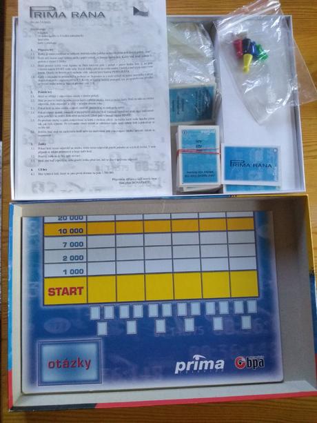 Stolová hra - prima morning - formula show -7 eur,