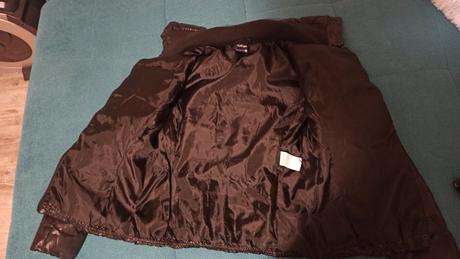 Dámska čierna bunda, calliope,xl