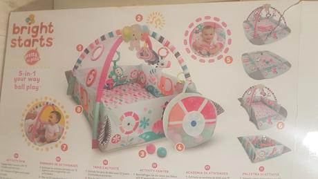 Hracia aktivna deka, podlozka bright starts, 