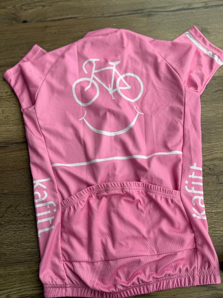 Růžové tričko na cyklistiku, veľ. s, s