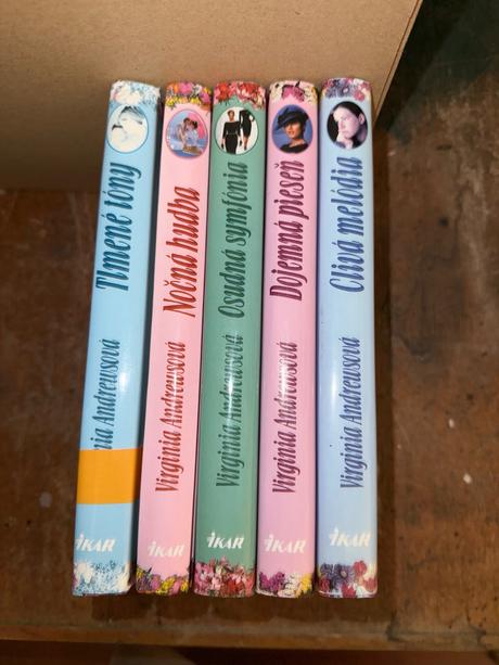 5x pentalógia ( rôzne ) od v.c.andresovej,