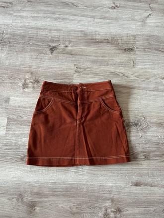Rifľová sukňa, zara,s
