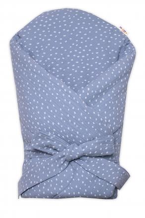 Mušelinová zavinovačka s výstužou na zaväzovanie d,