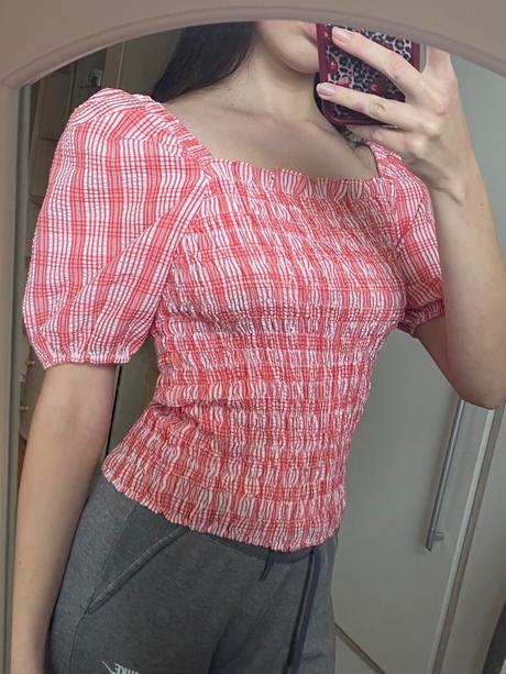Top s volanovymi rukávmi, new look,s