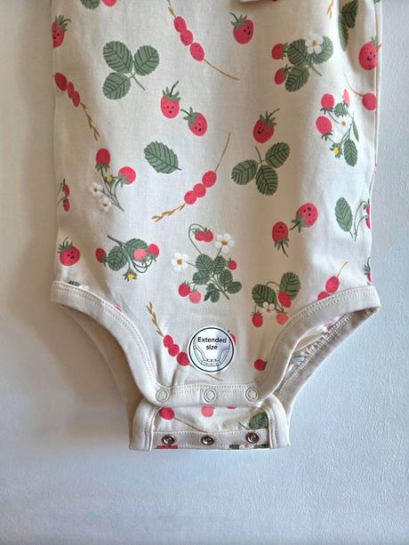 Lindex 86 a 80 jahody body zelene a kremove, lindex,86