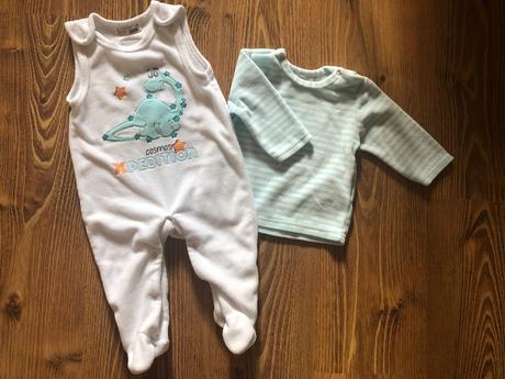 Komplet dino (polodupačky + mikinka), ergee,68