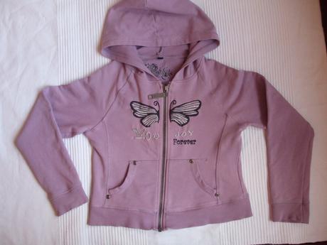 Tepláková bundička s kapucou, 134