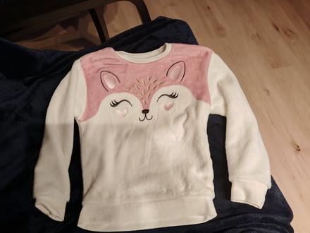 Teplucka búrka mikina 122 ale sadne už od 110 -122,