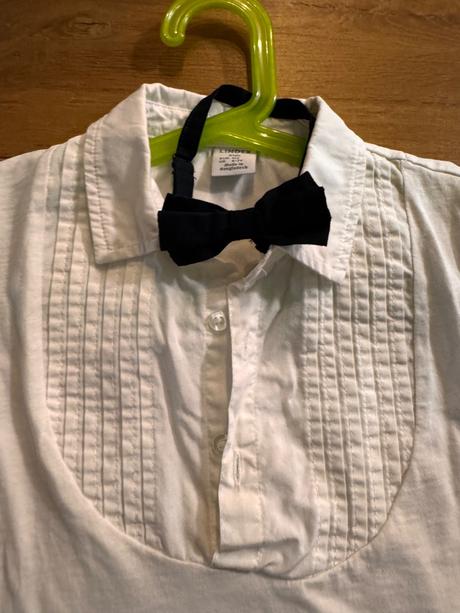 Tričko košela, h&m,128