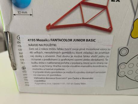 Mozaika fantacolor junior 2+,