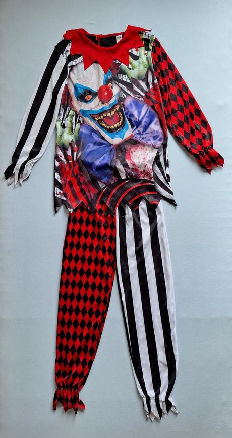 Joker / klaun exkluzívny kostým veľ. 140-146,