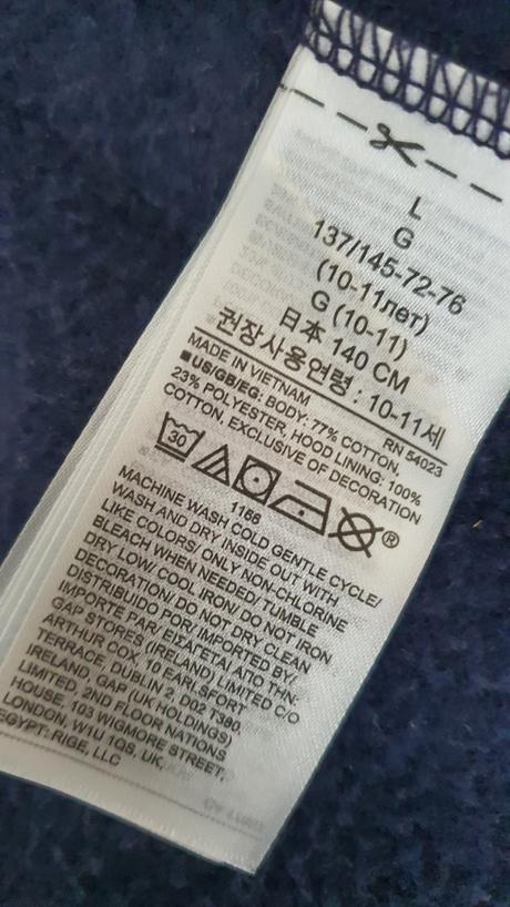 Pekná mikina gap, gap,146