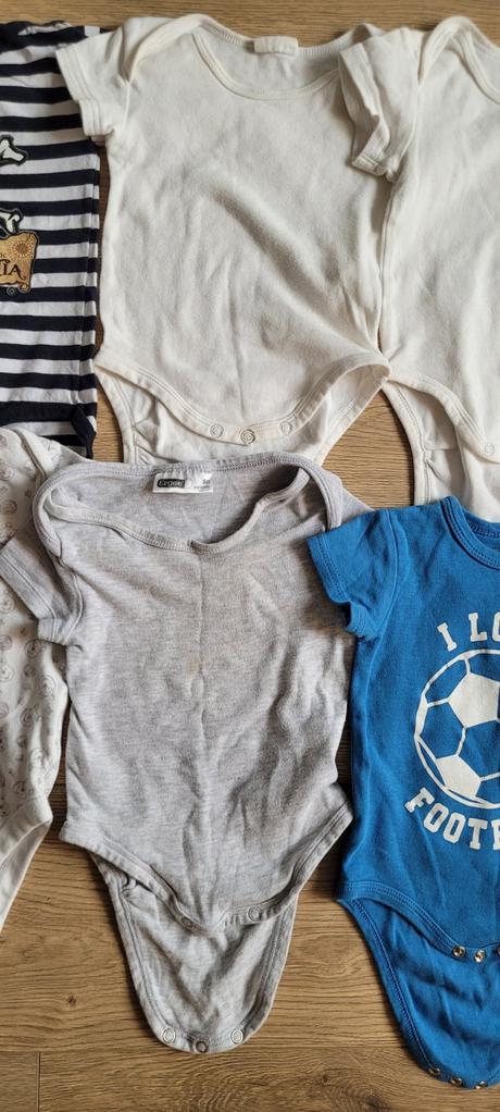 Body s krátkym rukávom 6ks, ergee,80