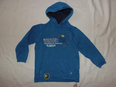 Mikina - sýta modrá, 110