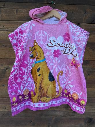 Pončo/osuška s kapucňou,