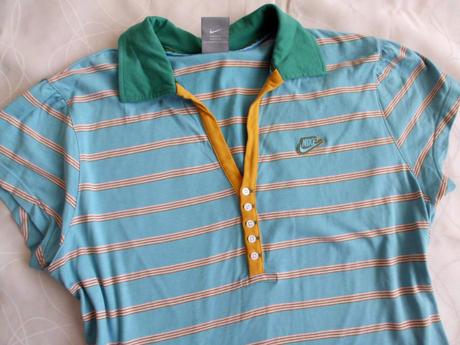 Polo pásik m-l, nike,l