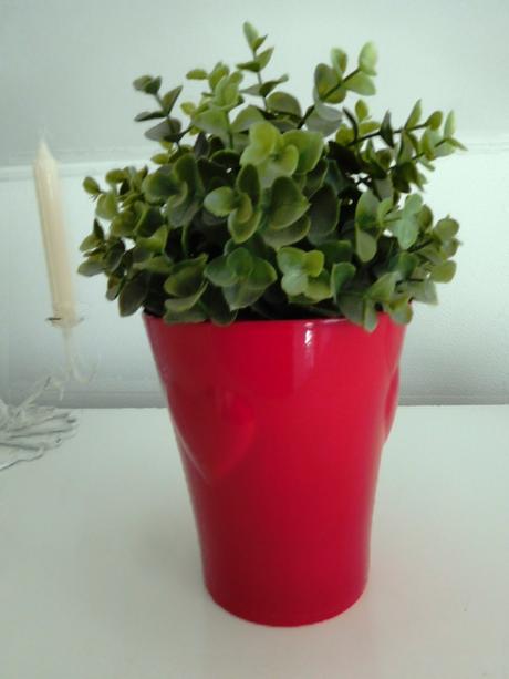 Keramický 3d obal na kvet-kvetináč srdce, 