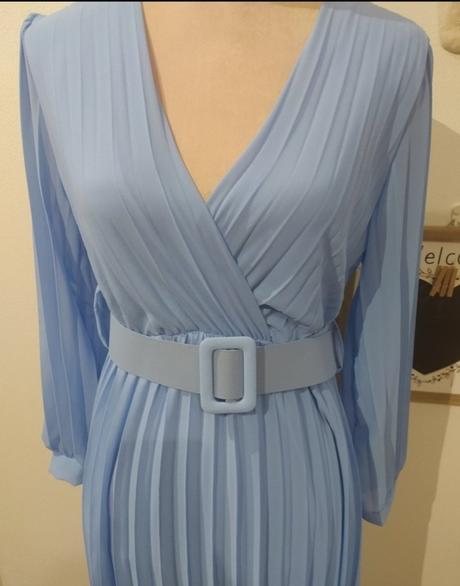 Plisovane šaty, m / s