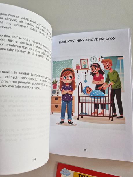 Kartičky a knižky na zvládanie hnevu, 