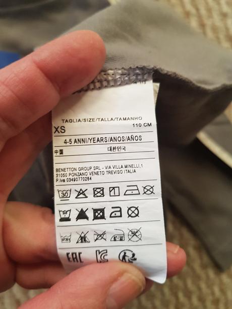 Tričko, benetton,110