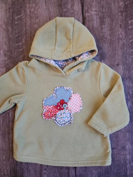 Flisova mikinka, next,80