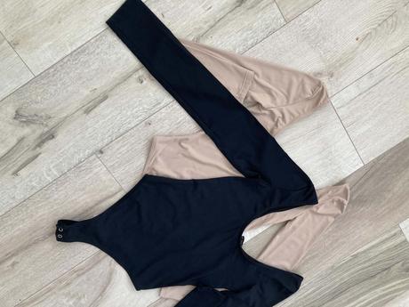 Body krémové  +  čierne, xs