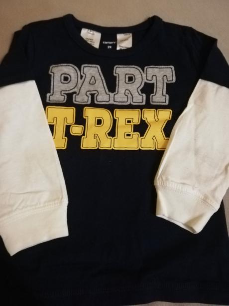 Kvalitné bavlnené pyžamko s dinosaurami, carter's,92