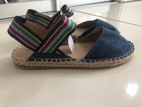 Riflové espadrilky uk 3, next,35