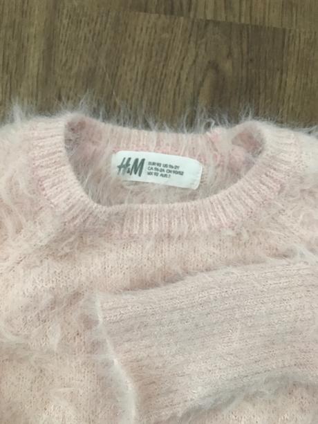 Huňatý svetrik h&m, chlpatý, h&m,92