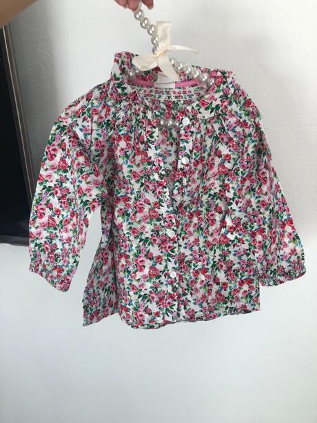 Kvietkovaná blúzka h&m, h&m,68