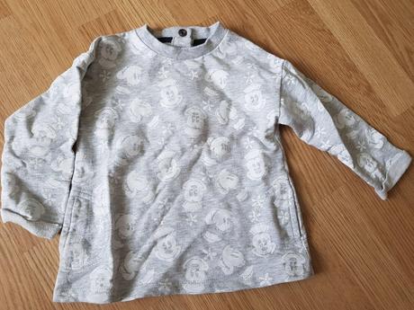 Dievčenská mikina minnie veľ. 80, disney,80