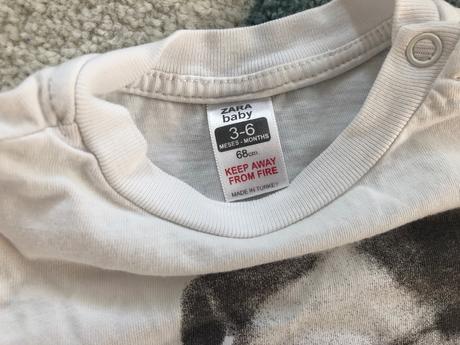 Tričko buldog, zara,68