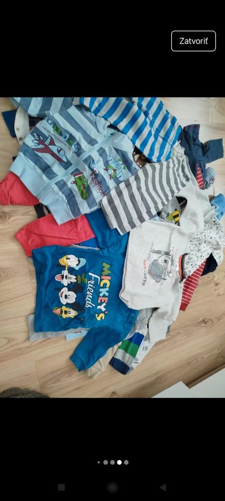 Vrece oblečenia, 68–80