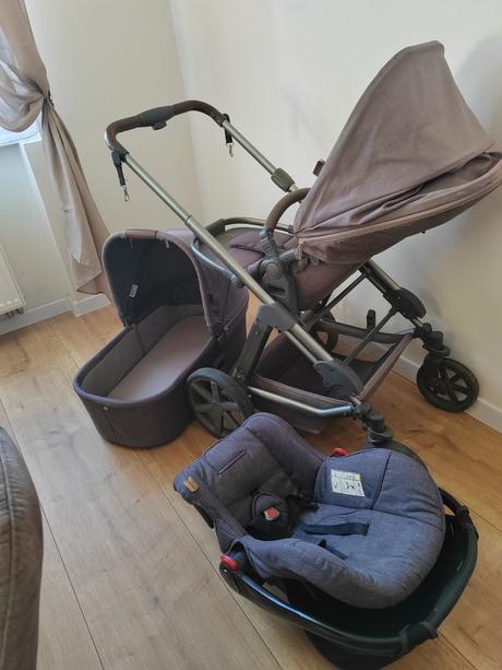 Kočík 3 v 1 aj s doplnkami, abc design,abc design condor 4