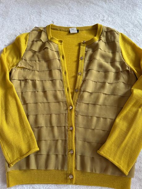 J. crew elegantný nadčasový sveter - merino+hodváb, xs