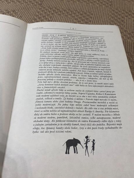 Krásna kniha o afrike safari pod kilimandžárom,